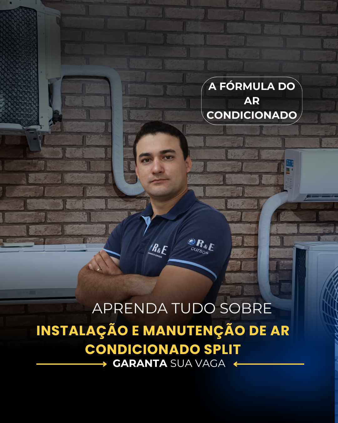 Fature de 6 a 10 Mil com Manutenção e Instalação de Ar-Condicionado Split – Do Zero à Especialização CURSOSS