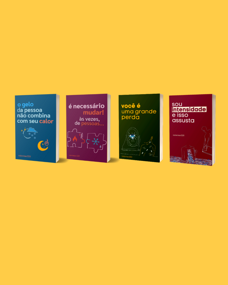 🔥 Combo de 4 Livros de Caio Cesar: O Segredo para Construir Relacionamentos Verdadeiros! 🔥