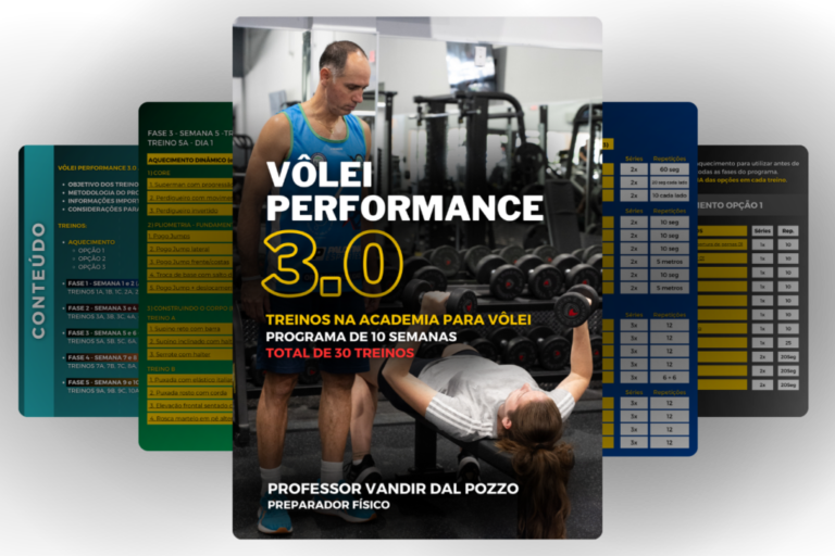 “Desbloqueie Seu Potencial no Vôlei: Conheça o Programa Vôlei Performance 3.0 de Vandir Dal Pozzo”