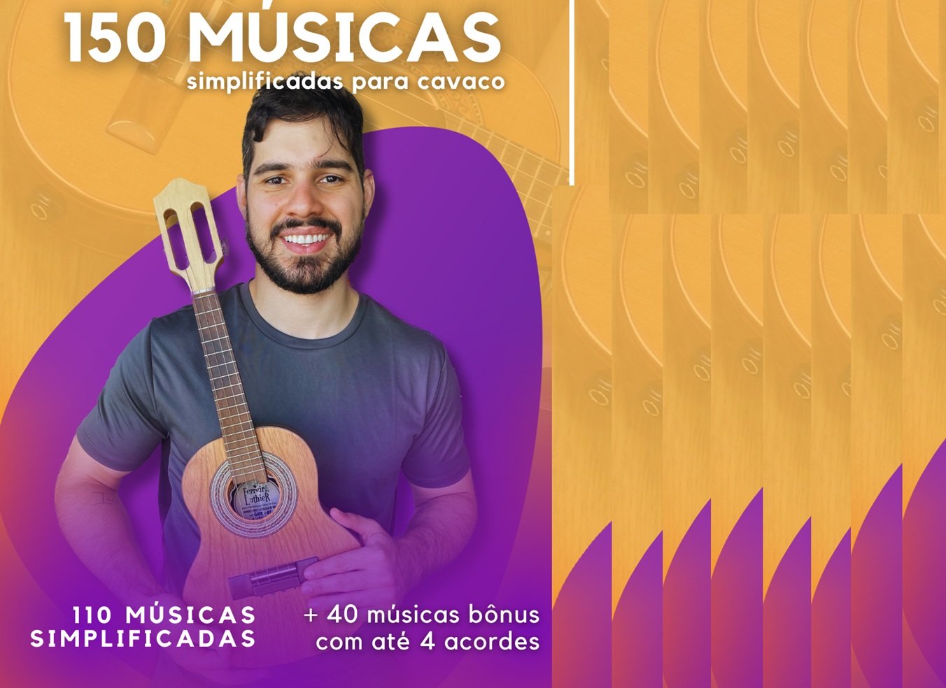 Aprenda a Tocar Cavaquinho com Facilidade com o Curso Online “VOLUME 2 - Cifras Simplificadas” de Victor Varela – Método Prático e Eficiente para Todos os Níveis CURSOSS