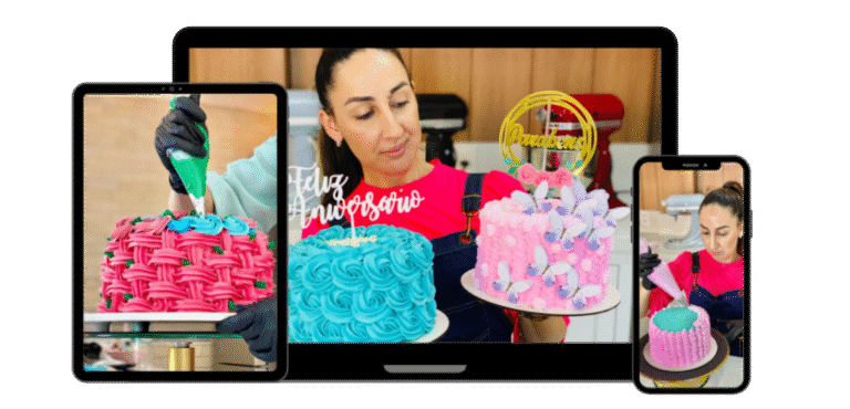 Escola de Bolo 4.0 – 4 em 1 by Marrara Bortoloti: Curso Completo para Confeiteiras Lucrativas