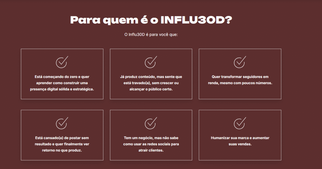 “Influ30D VIP: Mentoria Premium de Giovanna Quercia” CURSOSS