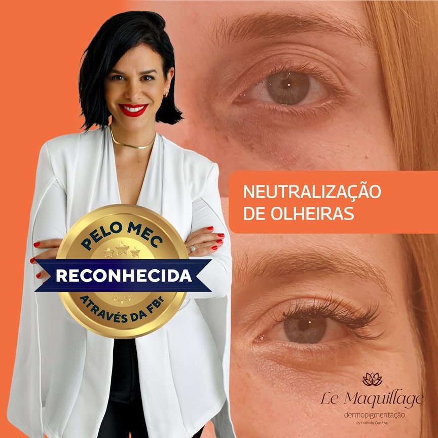 Ludmila Cardoso a Arte da Neutralização de Olheiras: O Curso Profissionais da Estética CURSOSS
