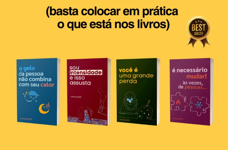 GELO NAO COMBINA , SOU INTENSIDADE E ISSO ASSUSTA, VC É UMA GRANDE PERDA , É NECESSÁRIO MUDAR AS VEZES DE PESSOAS PDF DOWNLOAD LIVRO