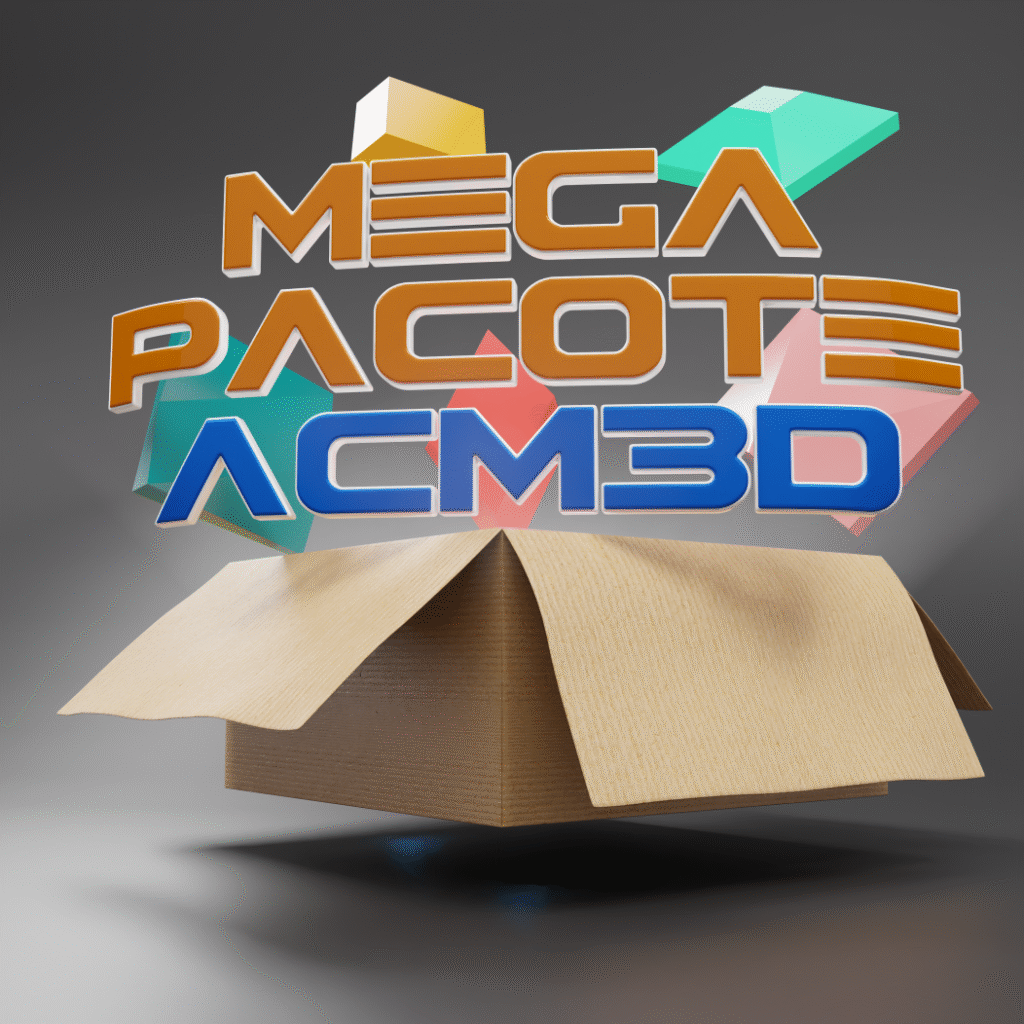 Pacote 35 Modelos ACM 3D – Fachadas Comerciais Planificadas 🏢✨ CURSOSS