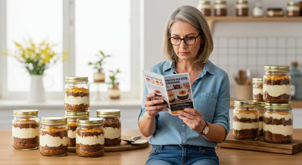 Bolos no pote Marrara Bortoloti

