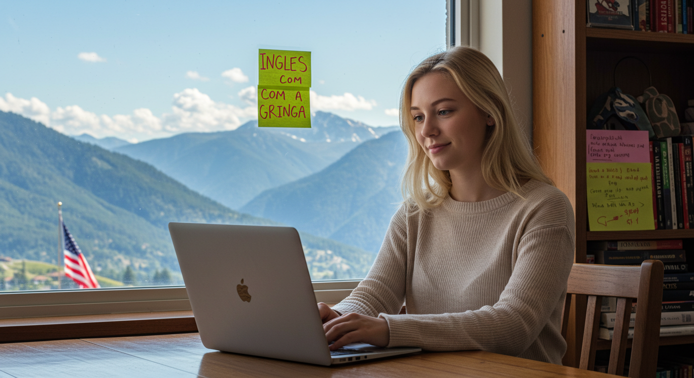 Login Inglês com a Gringa: como acessar a área do aluno e começar hoje com o método LEAC CURSOSS