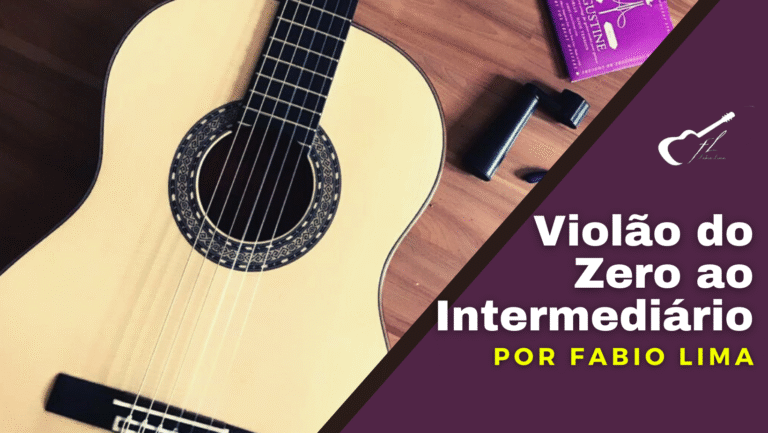 Curso Violão do Zero ao Intermediário com Fabio Lima é bom e vale a pena para iniciantes?