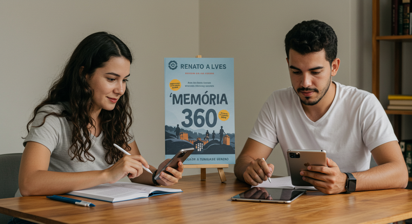 Os 10 Hábitos da Memorização: como o livro de Renato Alves complementa o Curso Memória 360 e potencializa resultados CURSOSS