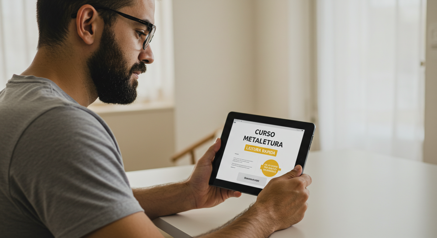 Acelere Sua Carreira e Aprendizado: O Curso Metaleitura (LDE) de Renato Alves é Essencial Para Qualquer Profissional CURSOSS