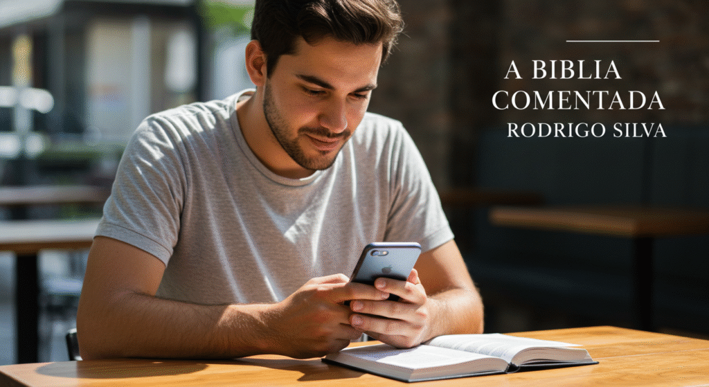 A Bíblia Comentada com Rodrigo Silva é uma plataforma de estudo bíblico online que oferece aulas semanais, materiais para download, cursos complementares e acesso via aplicativo, ideal para quem busca aprofundamento teológico com base em arqueologia e história bíblica. 2 https://www.cursoss.com.br/a-biblia-comentada-com-rodrigo-silva-e-uma-plataforma-de-estudo-biblico-online-que-oferece-aulas-semanais-materiais-para-download-cursos-complementares-e-acesso-via-aplicativo-ideal-para-quem-busca/ A Bíblia Comentada com Rodrigo Silva