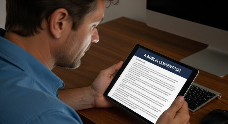 Chega de Confusão: Como a Bíblia Comentada Rodrigo Silva Funciona para Desbloquear a Profundidade das Escrituras (O Guia Definitivo)