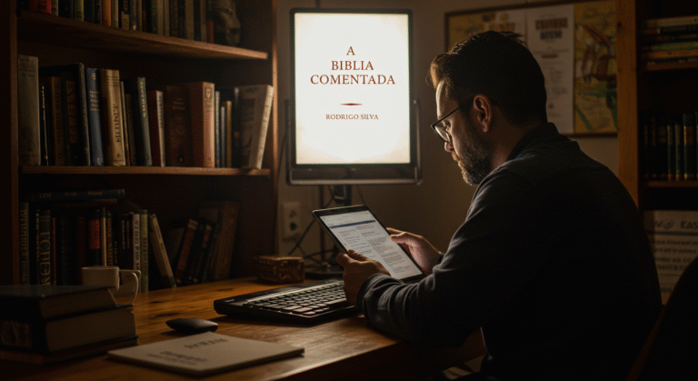 O que é A Bíblia Comentada com Rodrigo Silva e Como o Login Garante Acesso Imediato ao Estudo Bíblico Aprofundado?