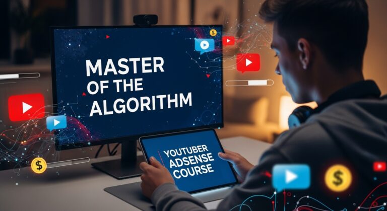 Como Fazer Seu Canal Crescer com o Curso Mestres do Algoritmo Caio Ferreira: 7 Estratégias para Monetizar no YouTube [Inclui PDFs + Grupo de Suporte]