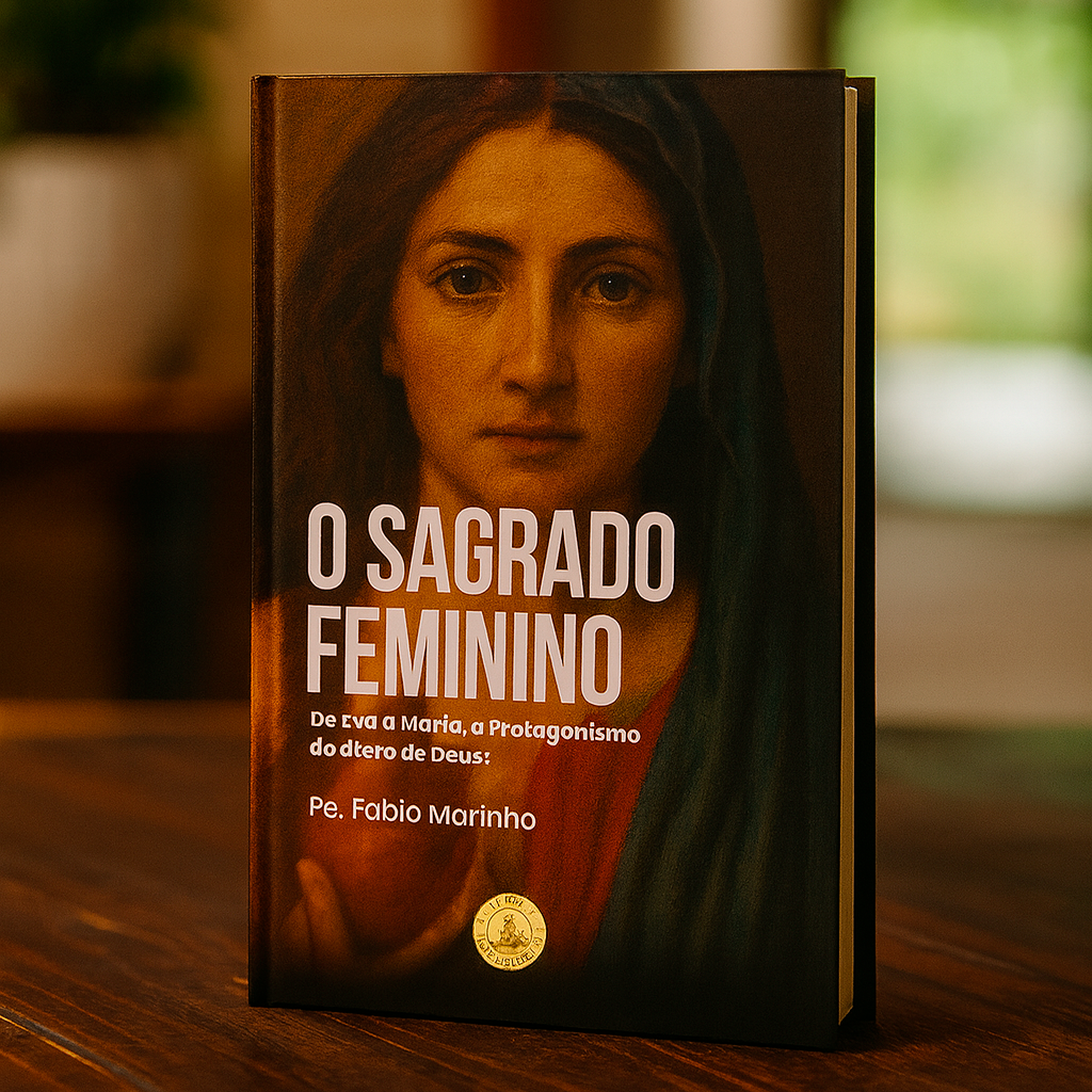 O Sagrado Feminino – De Eva a Maria, o Protagonismo do Útero de Deus é um estudo profundo e inspirador sobre o papel da mulher na Bíblia, escrito por Pe. Fábio Marinho, ideal para quem busca integrar fé, espiritualidade e teologia bíblica. CURSOSS