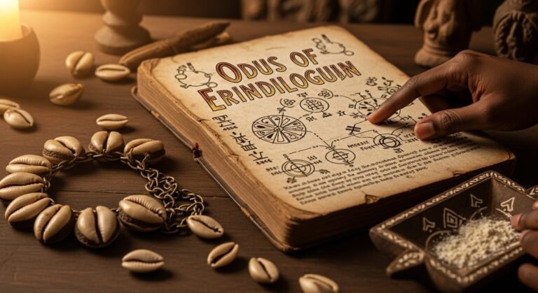 O que é o Curso dos Odùs do Erindilogun e como ele funciona?