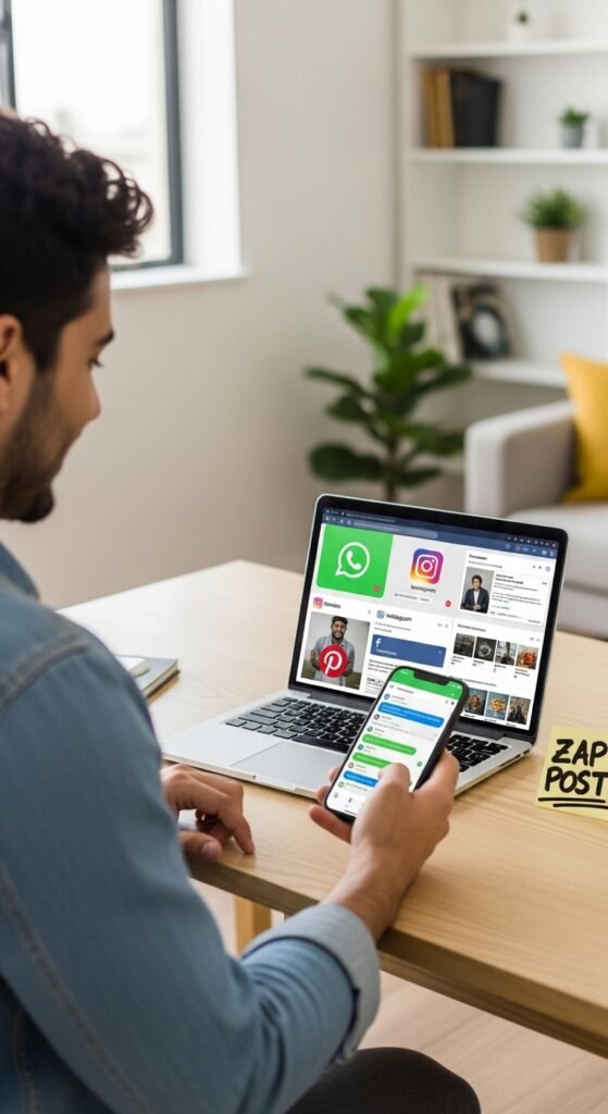ZapPost – Criador de Posts Diários ⭐ | A escolha de quem precisa aparecer todos os dias sem virar refém das redes sociais CURSOSS