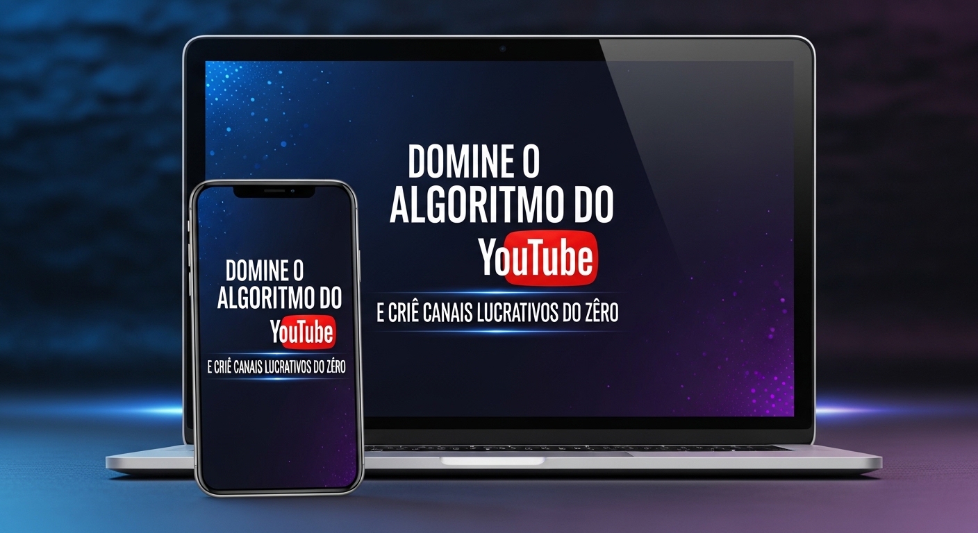 Domine o Algoritmo do YouTube e Crie Canais Lucrativos do Zero CURSOSS