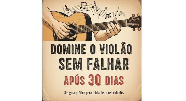 Domine a Guitarra Sem Fracassar Após 30 Dias