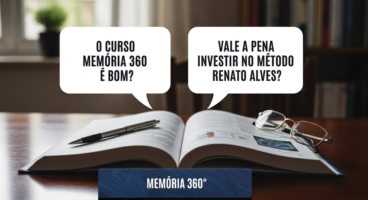 Curso Memória 360 é Bom? Vale a Pena Investir no Método de Renato Alves? CURSOSS