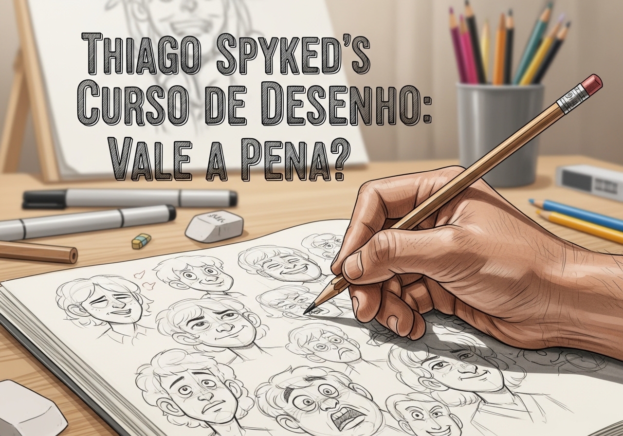 Engenharia da Ilustração: O Guia Definitivo do Método Thiago Spyked CURSOSS