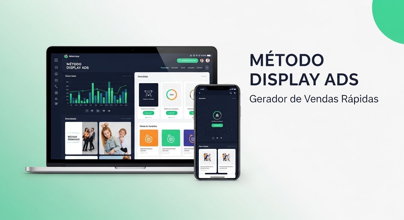 MÉTODO DISPLAY ADS – Gerador de Vendas Rápidas CURSOSS