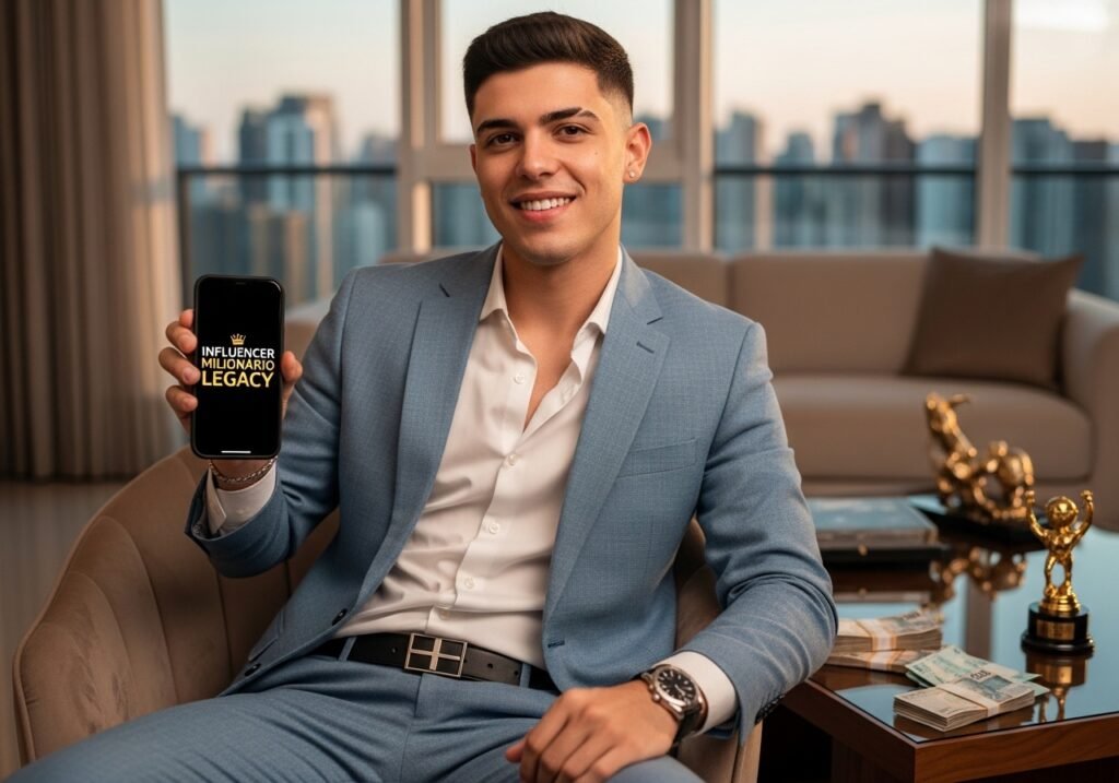 Influencer Milionário Legacy: Cresça no YouTube em 2026 CURSOSS
