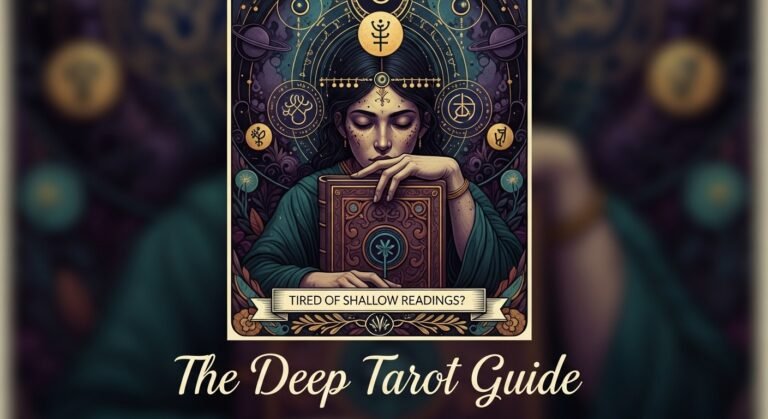 Cansado de leituras rasas? O Guia do Tarot Profundo