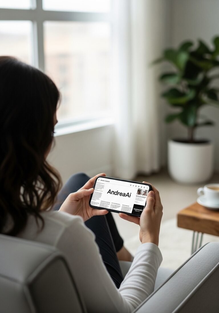 AndreaAI: Por que um “Terapeuta de Bolso” é Mais Eficaz que Horas Perdidas em Fóruns e Vídeos Soltos?
