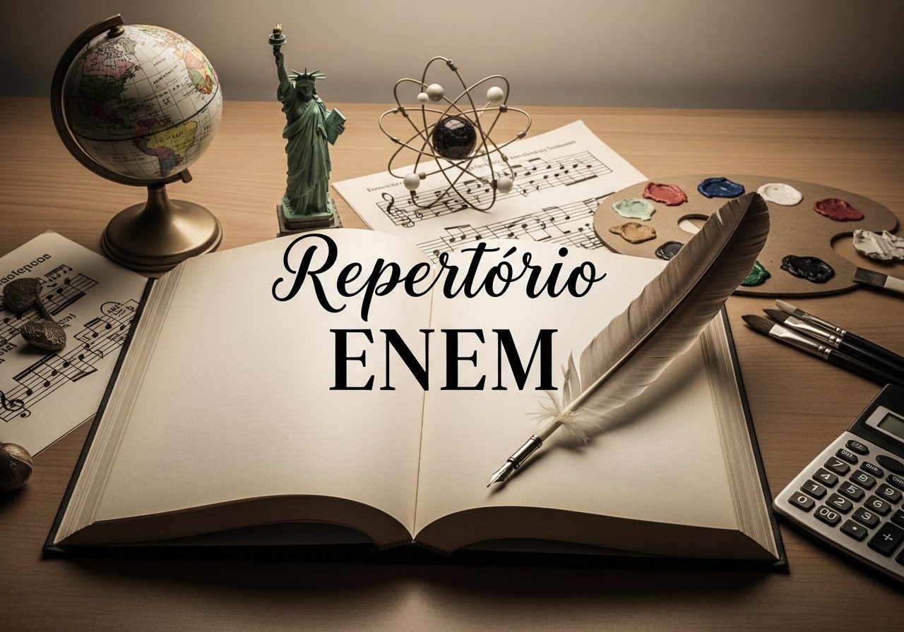 Repertório ENEM 2026 erro invisível estudo lento custo real aprovação CURSOSS